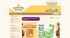 Desktop Screenshot of naturallynutty.com